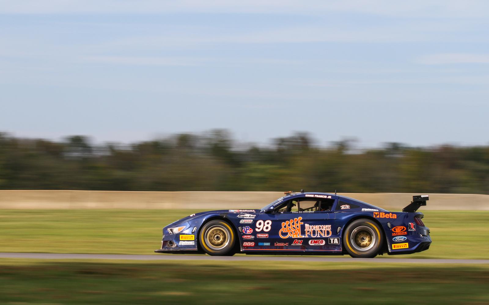 Ernie Francis, Jr., tops Trans Am at Virginia International Raceway